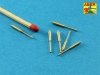 Aber 35L-221 Set of barrels for US M16A1 or M231 5,56mm gun barrels x 6 pcs. 1/35